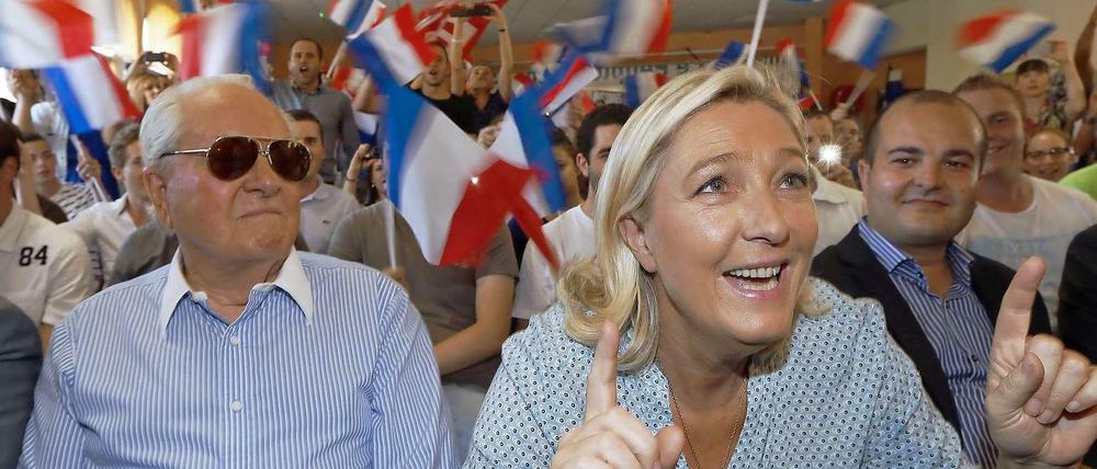 Marine Le Pen, Parteichefin des Front National.