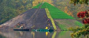 Eine Pyramide für Fürst Pückler. Das Grabmal im Park von Schloss Branitz wird restauriert.