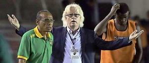 Der frühere Bundesligatrainer Winfried Schäfer ist seit Juli 2013 Nationalcoach in Jamaika. 