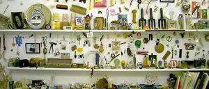 Blick ins Depot des Museums der Unerhörten Dinge. 