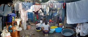 Das Zeltlager Icare in der Hauptstadt Port-au-Prince wird nach und nach geräumt.