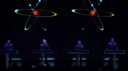 Kraftwerk in der Neuen Nationalgalerie Berlin.