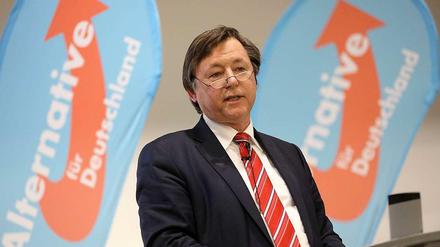 Spitzenkandidat der Hamburger AfD, Jörn Kruse.