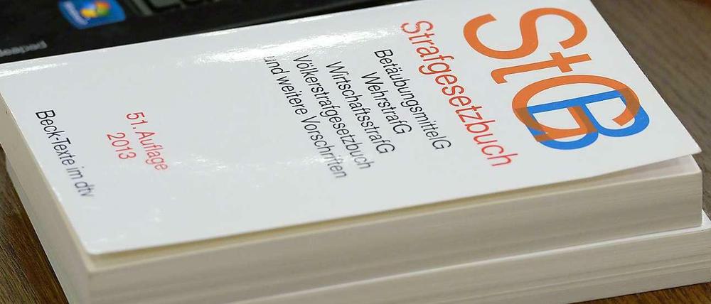 Das Strafgesetzbuch.