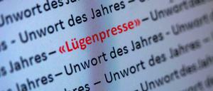 Der Begriff "Lügenpresse" ist nicht nur das "Unwort des Jahres" 2014, er sollte ganz verbannt werden, findet unser Autor.