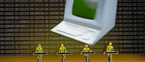 Kraftwerk spielen "Computerwelt".