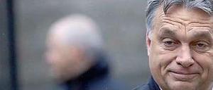 Ziemlich am rechten Rand: Ungarns Regierungschef Viktor Orban.