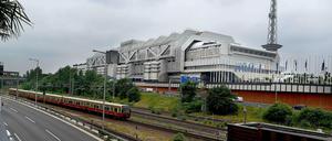 Milliardenbau. Das Internationale Congress Centrum ist derzeit stillgelegt.