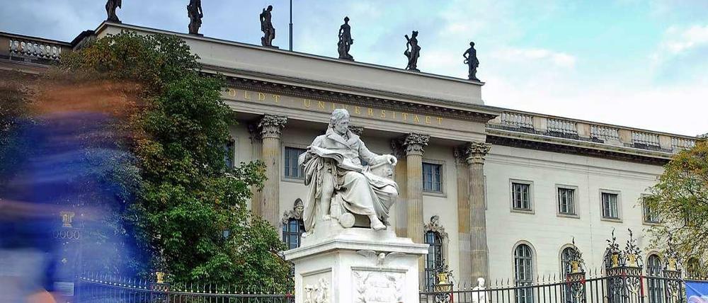 Das Gebäude der Humboldt-Universität.