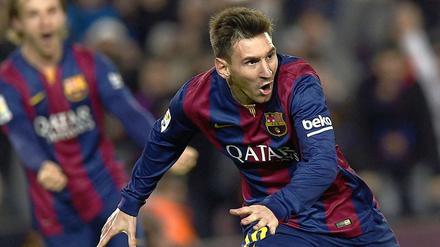 Das Lachen ist zurück. Lionel Messi siegt mit Barcelona gegen Atletico.