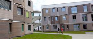 Ein neues Studentenwohnheim in Adlershof.