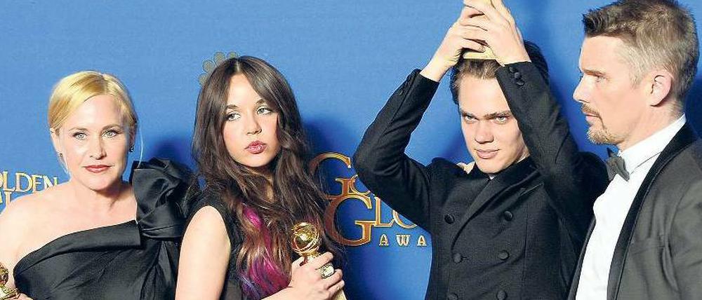 Die Besten. "Boyhood" holte drei Golden Globes.