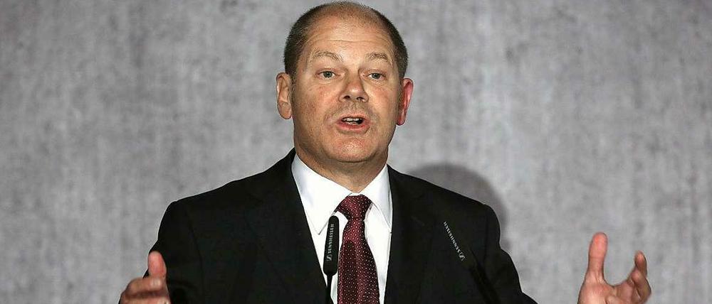 Olaf Scholz.