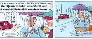 Verschrobene Charaktere: Eine Szene aus dem aktuellen Band.
