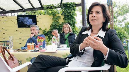 Mein Falkensee. Barbara Richstein will die Stadt regieren; deren Einwohnerzahl hat sich seit der Wende verdoppelt.