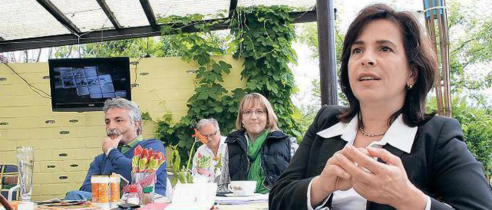 Mein Falkensee. Barbara Richstein will die Stadt regieren; deren Einwohnerzahl hat sich seit der Wende verdoppelt.