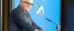 "Uns verbindet heute eine Partnerschaft, deren Dichte und Tiefe vor fünf Jahrzehnten sich niemand auch nur annähernd hätte vorstellen können", sagte Bundesaußenminister Frank-Walter Steinmeier zu beginn der Gesprächsrunde im Auswärtigen Amt. 