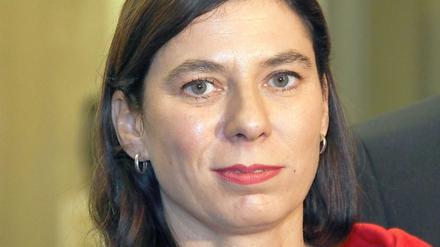 Die Berliner Bildungssenatorin Sandra Scheeres (SPD).