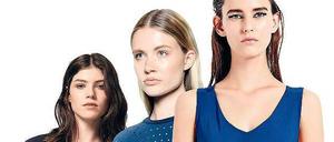 Von überall her. Mode aus Ungarn von Use Unused, Charlotte Ronson arbeitet in New York und Capara entwerfen in Belgien.