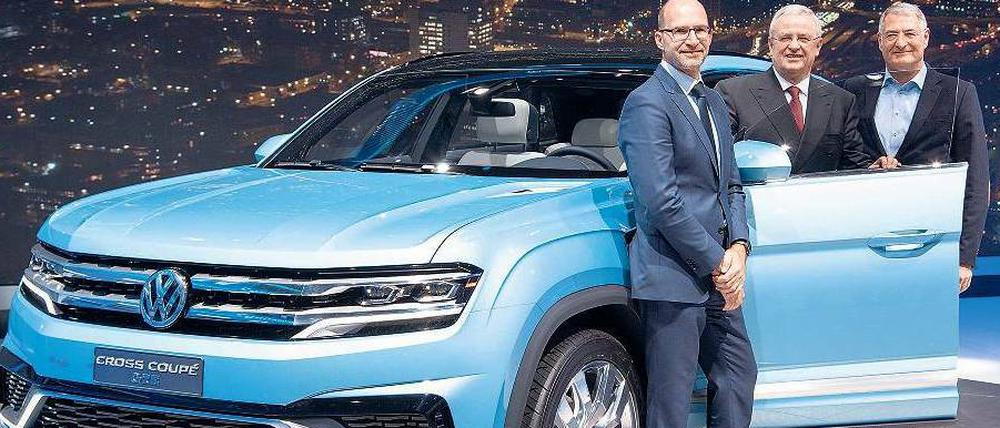 Aus der Defensive. Der VW Cross Coupe GTE ist noch eine Studie. Er wird voraussichtlich in Chattanooga vom Band rollen.