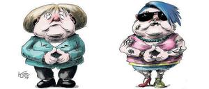 Anmaßend? Vielleicht. Aber lustig. Und ohne Konsequenzen. Tagesspiegel-Karikaturist Stuttmann stellt derzeit in Luckau aus.