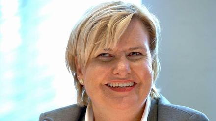 Eva Högl, SPD-Bundestagsabgeordnete, hielt eine Gastpredigt in der Charlottenburger Luisenkirche.