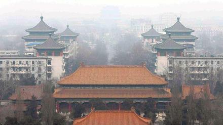 Gefährlicher Smog über Peking.