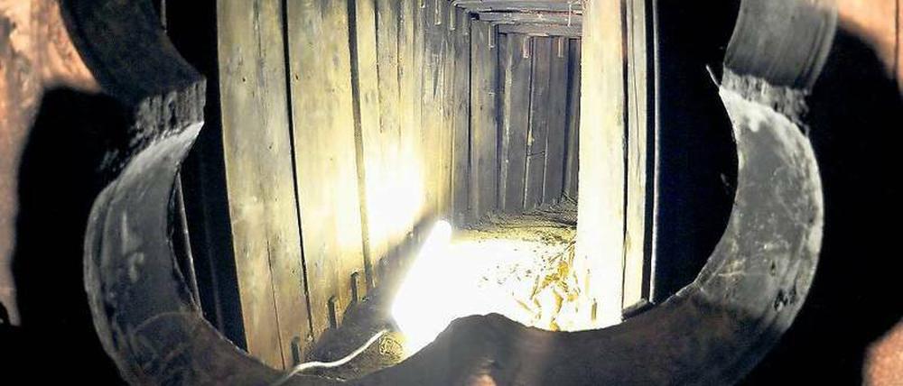 Am Ende des Tunnels. Die Polizei ging 800 Hinweisen nach und setzte 50.000 Euro Belohnung aus – vergeblich. 