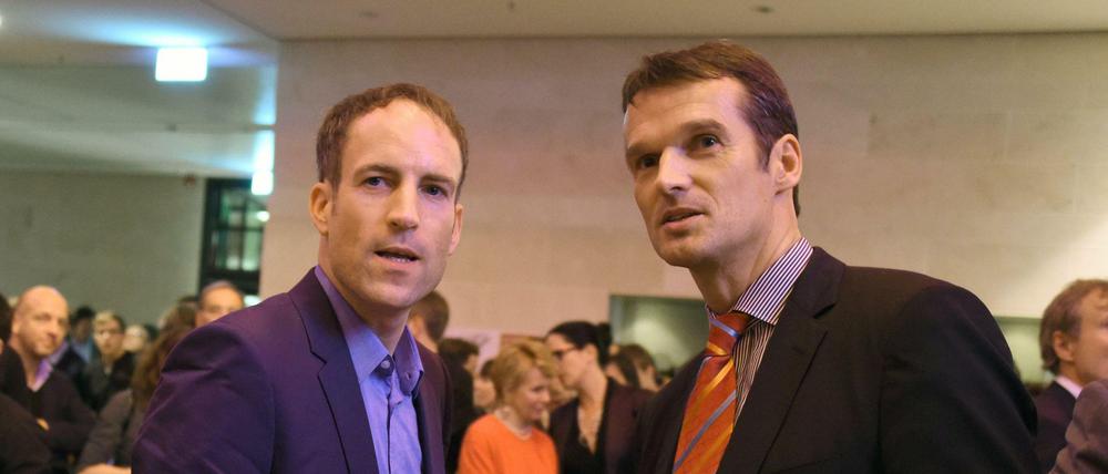 Führen nun den "Spiegel": Klaus Brinkbäumer (rechts) und Florian Harms.