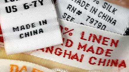 China hat im vergangenen Jahr weniger Waren exportiert als geplant.