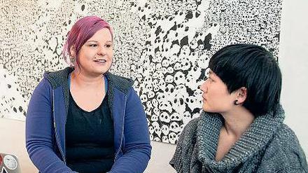 Frauen und Technik. Ute Mayer und Thuy Le organisieren mit anderen Frauen die „Rails Girls“-Treffen, bei denen sich die Teilnehmerinnen mit Programmiersprachen wie Ruby on Rails beschäftigen. Rund 800 Frauen waren seit 2012 dabei. 