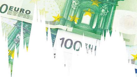 Auf und Ab. Der Euro-Kurs schwankte seit 2008 stark. Nach der Lehman-Pleite (links) brach er ein. Noch tiefer ging es bergab, als klar war, dass Griechenland Hilfe braucht. Derzeit ist es die lockere Geldpolitik, die den Kurs nach unten drückt. Am Freitag fiel er auf ein Elf-Jahrestief.
