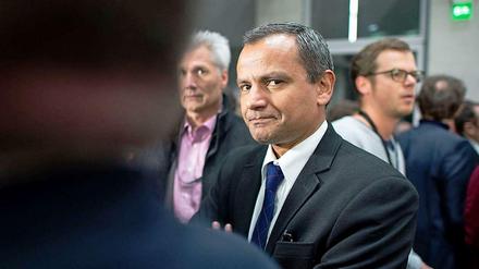 Sebastian Edathy vor dem Untersuchungsausschuss des Deutschen Bundestages.
