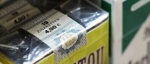 Immer unbeliebter: Zigaretten.