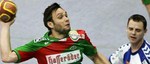 Damals: Der russische Trainer Oleg Kuleschow als Bundesligaspieler im Trikot des SC Magdeburg.