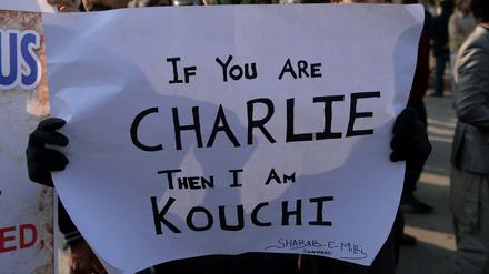 Ein Pakistaner solidarisiert sich mit einem der Attentäter von Paris.