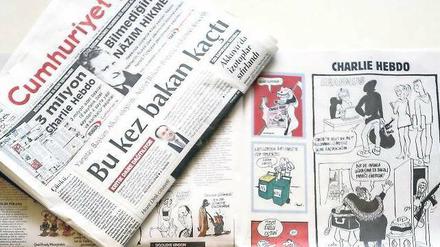 „Provokation“. Erdogan attackierte die Zeitung „Cumhuriyet“ wegen veröffentlichter „Charlie Hebdo“-Karikaturen
