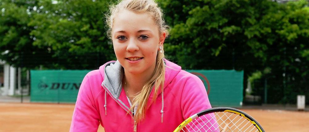 Carina Witthöft ist eine 19 Jahre alte Tennisspielerin aus Hamburg. Bei den Australian Open steht sie zum ersten Mal in ihrer Karriere in der dritten Runde eines Grand-Slam-Turniers.