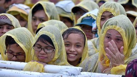 Sechs Millionen Menschen kamen zur Freiluftmesse von Papst Franziskus in Manila am Sonntag. Das ist Weltrekord.