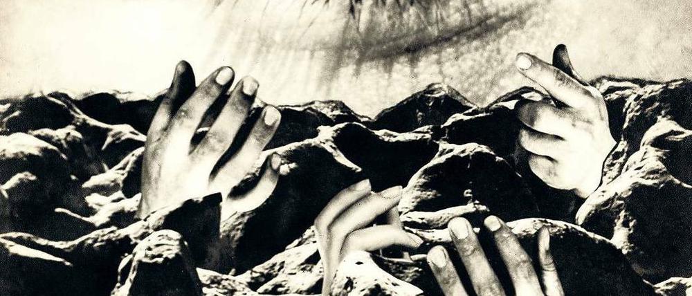 Visionär. Grete Sterns Arbeit „Das Ewige Auge“ (um 1950) ist ebenfalls zu sehen.