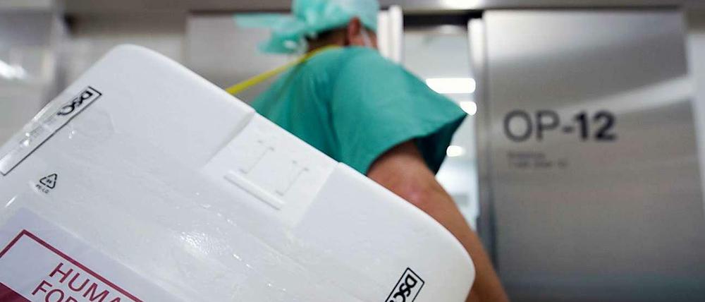 Auf dem Weg. Die Zahl der Organspender ist in Deutschland trotz Coronakrise gestiegen.