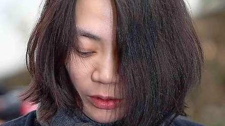 Cho Hyun Ah, die Tochter des Chefs der südkoreanischen Fluggesellschaft Korean Air.