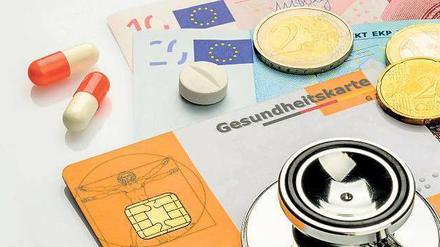 Wer zum Arzt geht, braucht eine gültige Gesundheitskarte. 