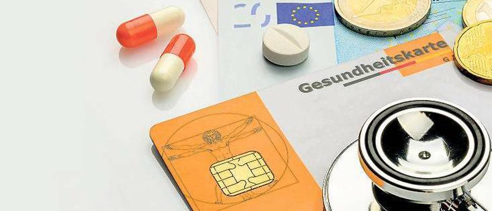 Wer zum Arzt geht, braucht eine gültige Gesundheitskarte. 