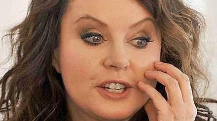 Die britische Sängerin und Schauspielerin Sarah Brightman.
