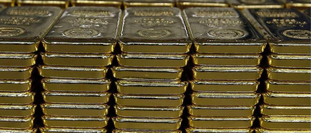 Der Goldpreis ist wieder gestiegen.