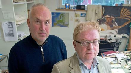 Reagieren auf das Hin und Her mit Verständnis: Achim Greser und Heribert Lenz.