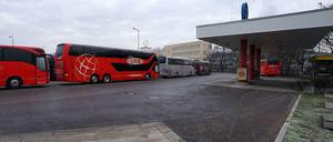 Neben der Tankstelle auf dem Avus-Parkplatz wurde eine Entsorgungsanlage geschlossen.