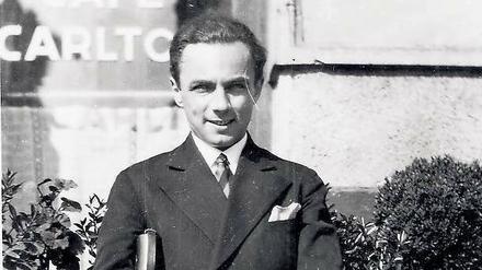 Erich Kästner als junger Spund.