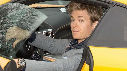 Nico Rosberg am Mittwoch in Berlin.